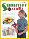 Cover image for Kids 1st Summer Crafts
